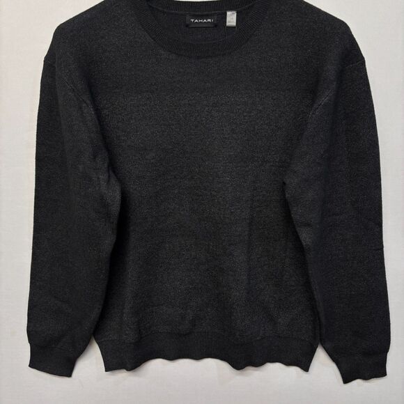 NWT Tahari Women Pullover Knit Sweater Size Large Viscose Blend C066 -11 - Picture 12 of 16